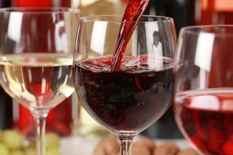 Rotwein ist gut für Menschen mit der vierten Blutgruppe